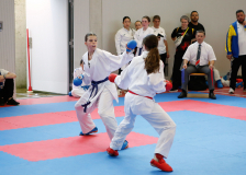 2025, Swiss Karate League, Burgdorf, Schweiz, Kumite, Gioia Pace, Leila Aregger, Neuchâtel Karaté-do, Karateschule Sursee