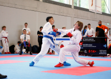 2025, Swiss Karate League, Burgdorf, Schweiz, Kumite, Noah Maurer, Marvin Ottiger, Shukokai Dojo Wetzikon, KARATESCHULE WAUWIL