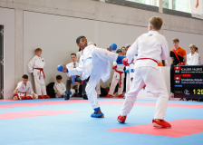 2025, Swiss Karate League, Burgdorf, Schweiz, Kumite, Laarushan Sivarasalingam, Valerio Klauser, Karateschule Sursee, Shinsei Kan Lenzburg