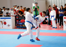 2025, Swiss Karate League, Burgdorf, Schweiz, Kumite, Levin Vuong, Noah Maurer, Shukokai Dojo Wetzikon, Karatedo Lyss-Aarberg