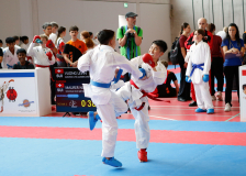 2025, Swiss Karate League, Burgdorf, Schweiz, Kumite, Levin Vuong, Noah Maurer, Shukokai Dojo Wetzikon, Karatedo Lyss-Aarberg