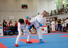2025, Swiss Karate League, Burgdorf, Schweiz, Kumite, Nevio Iseppi, Lorian Musa, Nippon Training Urdorf / Dietikon, Karate Club Valais