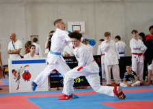 2025, Swiss Karate League, Burgdorf, Schweiz, Kumite, Nevio Iseppi, Lorian Musa, Nippon Training Urdorf / Dietikon, Karate Club Valais