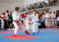 2025, Swiss Karate League, Burgdorf, Schweiz, Kumite, Daron Barsoumian, Tobias Jordi, Karaté Club Thônex, Karatedo Lyss-Aarberg