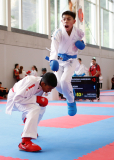 2025, Swiss Karate League, Burgdorf, Schweiz, Kumite, Noah Maurer, Laarushan Sivarasalingam, Shukokai Dojo Wetzikon, Shinsei Kan Lenzburg