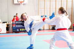 2024, Swiss Karate League, Burgdorf, Schweiz, Kumite, Diana Lierau, Seya Deplazes, Shukokai Dojo Wetzikon,  Shito Ryu Karate Do Uri