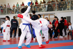 2024, Swiss Karate League, Burgdorf, Schweiz, Kumite, Devrim Yildirim, Noah Schneider, Shukokai Dojo Wetzikon, Shin Wa Kan Balsthal