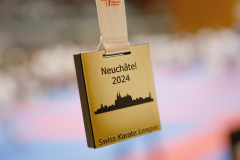 2024, Swiss Karate League, Neuchâtel, Schweiz, Medaillen, Siegerehrung