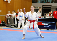 2024, Swiss Karate League, Neuchâtel, Schweiz, Kata, Shukokai Dojo Wetzikon, Lenya Lawrenz