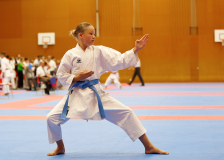 2024, Swiss Karate League, Neuchâtel, Schweiz, Kata, Elena Hügli, Karatedo Lyss-Aarberg