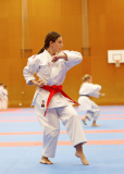 2024, Swiss Karate League, Neuchâtel, Schweiz, Kata, Gioia Pace, Shintaikan Karaté club