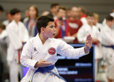 2024, Swiss Karate League, Neuchâtel, Schweiz, Kata, Ippon Karaté Club Tivoli Genève, Rafael Carvalho Pereira