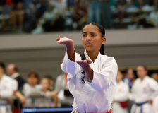 2024, Swiss Karate League, Neuchâtel, Schweiz, Kata, Kimura Shukokai Karate Limmattal, Alisha Hashmi