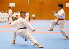 2024, Swiss Karate League, Neuchâtel, Schweiz, Kata, Shukokai Dojo Wetzikon, Andrei Negara