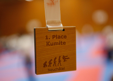 2024, Swiss Karate League, Neuchâtel, Schweiz, Medaillen, Siegerehrung, Kumite