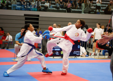 2024, Swiss Karate League, Neuchâtel, Schweiz, Kumite, Cataleya Gama, Kashiva Kan Bienne, Nouhaila Oubaoune, Karate-Do Balsthal