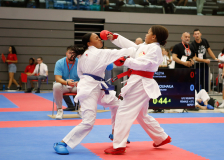 2024, Swiss Karate League, Neuchâtel, Schweiz, Kumite, Cataleya Gama, Kashiva Kan Bienne, Nouhaila Oubaoune, Karate-Do Balsthal