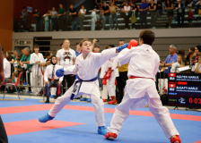 2024, Swiss Karate League, Neuchâtel, Schweiz, Kumite, Shukokai Dojo Wetzikon, Marlo Bugatti, Marius Nguyen, Kihon Karaté Club La Chaux-de-Fonds