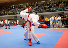 2024, Swiss Karate League, Neuchâtel, Schweiz, Kumite, Shukokai Dojo Wetzikon, Patrick Graf, Nourden Oubaoune, Karate-Do Balsthal