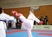 2024, Swiss Karate League, Wettingen, Schweiz, Kumite, Ilona Nuraj