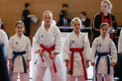 2024, Swiss Karate League, Wettingen, Schweiz, Kata, Ellie Keller, Zoe Keller, Natalie Dusa, Diana Lierau, Shukokai Dojo Wetzikon