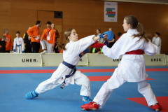 2024, Swiss Karate League, Wettingen, Schweiz, Kumite, Lena Sidler, Zoe Keller, Karateschule Schötz/Wauwil, Shukokai Dojo Wetzikon