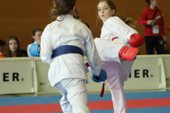 2024, Swiss Karate League, Wettingen, Schweiz, Kumite, Julia Battistel, Ellie Keller, Karatedo Lyss-Aarberg, Shukokai Dojo Wetzikon