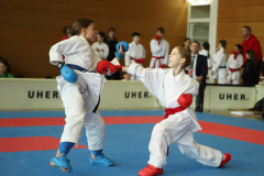 2024, Swiss Karate League, Wettingen, Schweiz, Kumite, Julia Battistel, Ellie Keller, Karatedo Lyss-Aarberg, Shukokai Dojo Wetzikon