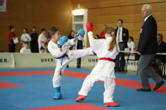 2024, Swiss Karate League, Wettingen, Schweiz, Kumite, Julia Battistel, Ellie Keller, Karatedo Lyss-Aarberg, Shukokai Dojo Wetzikon