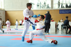 2024, Swiss Karate League, Wettingen, Schweiz, Kumite, Colin McGuinness, Lenn Bernhard, Karatedo Lyss-Aarberg, Shukokai Dojo Wetzikon