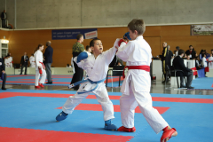 2024, Swiss Karate League, Wettingen, Schweiz, Kumite, Colin McGuinness, Nikita Kuzmenko, Karate Club Fribourg, Shukokai Dojo Wetzikon