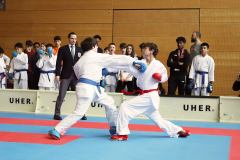 2024, Swiss Karate League, Wettingen, Schweiz, Kumite, Patrick Graf, Yann Borter, Mizu Dojo, Shukokai Dojo Wetzikon