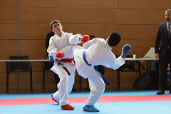 2024, Swiss Karate League, Wettingen, Schweiz, Kumite, Caleb Gossweiler, Vitor Madureira Moreira, Shukokai Dojo Wetzikon, Karateschule Flawil