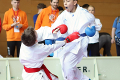 2024, Swiss Karate League, Wettingen, Schweiz, Kumite, Noah Maurer, Lien Schenkel, Shukokai Dojo Wetzikon, Karate Do Brugg