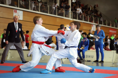 2024, Swiss Karate League, Wettingen, Schweiz, Kumite, Marlo Bugatti, Sevan Guggenbühl, Shukokai Dojo Wetzikon, Shinsei Kan Lenzburg