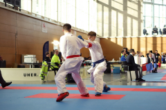 2024, Swiss Karate League, Wettingen, Schweiz, Kumite, Benjamin Appenzeller, Shukokai Dojo Wetzikon