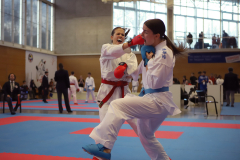 2024, Swiss Karate League, Wettingen, Schweiz, Kumite, Mayra Heinzer, Almina Arifagic