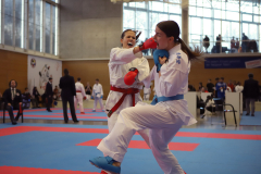 2024, Swiss Karate League, Wettingen, Schweiz, Kumite, Mayra Heinzer, Almina Arifagic, Shito Ryu Karate Do Uri, Ken Shi Kai Karateschule Schwamendingen