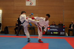 2024, Swiss Karate League, Wettingen, Schweiz, Kumite, Karl Ravas, Elia Roncagalli, Karatedo Lyss-Aarberg, Shukokai Dojo Wetzikon