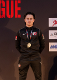 Yuki Ujihara,BUSHIDO BADEN,Kata,Siegerehrung,Swiss Karate League,Gossau,Züri Oberland,2026,Medal Ceremony,SKL