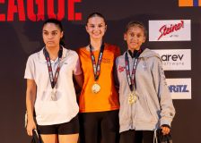 Eza Guye,NEUCHÂTEL KARATÉ-DO,Anna Moser,WADO RYU KARATE AMRISWIL,Leana Qorraj,KARATESCHULE SCHÖTZ,Siegerehrung,Swiss Karate League,Gossau,Züri Oberland,2026,Medal Ceremony,SKL