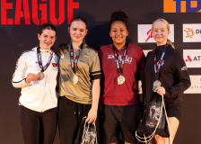 KARATE DO BRUGG,KARATE-DO BALSTHAL,IPPON KARATÉ CLUB TIVOLI GENÈVE,Felicia Waechter,Lara Sarancev,Syrah Sissokho,Anita Nakonieczna,KARATESCHULE WAUWIL,Siegerehrung,Swiss Karate League,Gossau,Züri Oberland,2026,Medal Ceremony,SKL