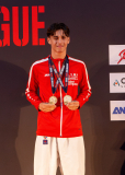 Elija Sieber,ELSON SPORT & KARATE,Siegerehrung,Swiss Karate League,Gossau,Züri Oberland,2026,Medal Ceremony,SKL