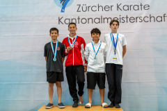 Adam Badran,Colin McGuinness,Vanja Caviezel,Lukas Scheidegger,IKIGAIDO KARATE FÄLLANDEN,SHORIN RYU KARATE DO KLOTEN,Shukokai Dojo Wetzikon-Volketswil-Winterthur,Bonstetten,2026,Zürcher Kantonalmeisterschaft,ZHKM,Siegerehrung