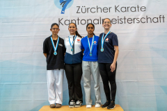 Ria Neuenschwander,Mona Krachler,Alina Keca,Tharanke Krishnathas,Bonstetten,Siegerehrung,2026,Zürcher Kantonalmeisterschaft,ZHKM,RYUEI-RYU KARATE SUISSE,KARATE DIETLIKON,KEN WA KAI GOJU-RYU KARATE-DO,SHOTOKAN KARATE JAFFNA