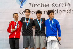 Rinor Golaj,Adam Badran,Benjamin Steger,Devrim Yildirim,Bonstetten,Siegerehrung,2026,Shukokai Dojo Wetzikon-Volketswil-Winterthur,Zürcher Kantonalmeisterschaft,ZHKM,NIPPON TRAINING URDORF / DIETIKON,SHORIN RYU KARATE DO KLOTEN,SHOTOKAN KARATESCHULE WALLISELLEN