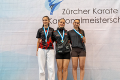 Lenya Lawrenz,Serina Fernandez,Larissa De Carlo,Bonstetten,Siegerehrung,2026,Shukokai Dojo Wetzikon-Volketswil-Winterthur,Zürcher Kantonalmeisterschaft,ZHKM,NIPPON TRAINING URDORF / DIETIKON