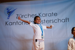 Kantonalmeisterschaft, Zürich, Bonstetten, 2025, Schweiz, Siegerehrung, Ikigaido Karate Fällanden, Emilia Martinez Mayumi
