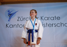 Kantonalmeisterschaft, Zürich, Bonstetten, 2025, Schweiz, Siegerehrung, Nives Brouwers, KEN WA KAI GOJURYU KARATE-DO