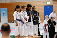 Kantonalmeisterschaft, Zürich, Bonstetten, 2024, Siegerehrung, Schweiz, Mithusa Rajkumar, Felicia Sigg, Shukokai Dojo Wetzikon